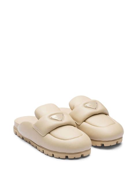 prada nylon slipper|designer Prada slippers women.